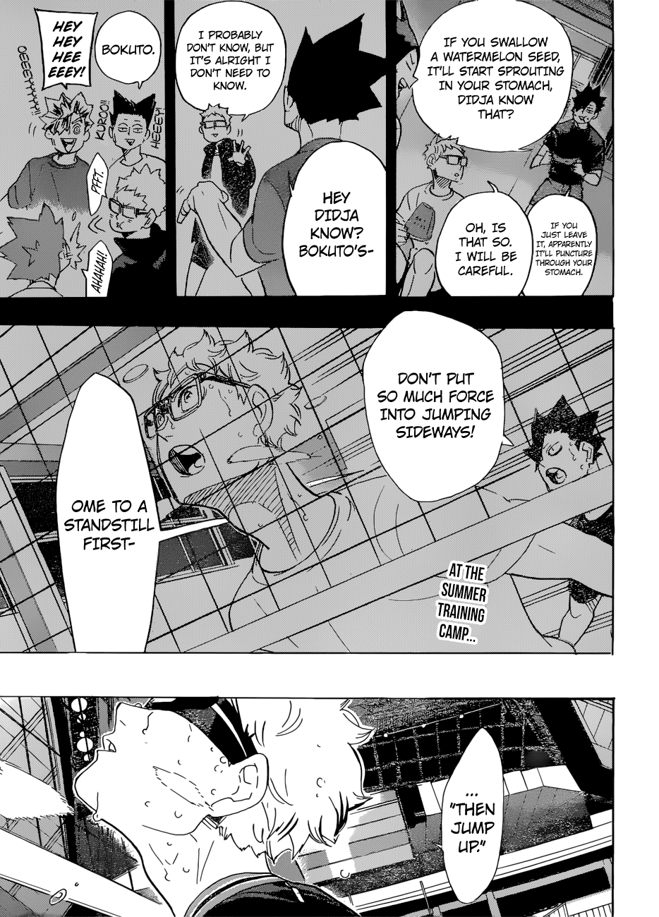 Haikyuu!!, Chapter 320 image 01